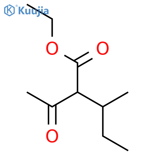 Ethyl 2-(2-butyl)acetoacetate structure