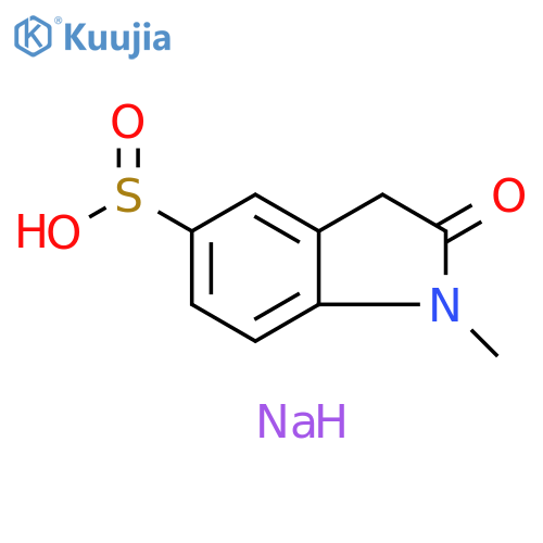 1-methyl-2-oxo-3H-indole-5-sulfinate structure