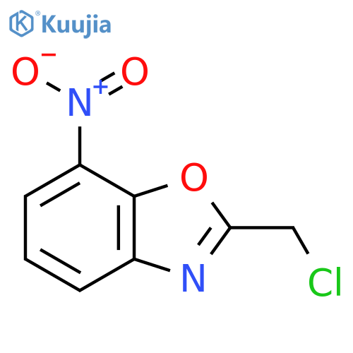 2-(Chloromethyl)-7-nitrobenzo[d]oxazole structure