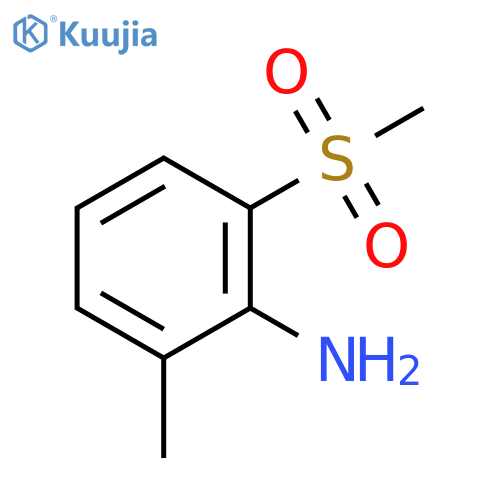 2-methanesulfonyl-6-methylaniline structure