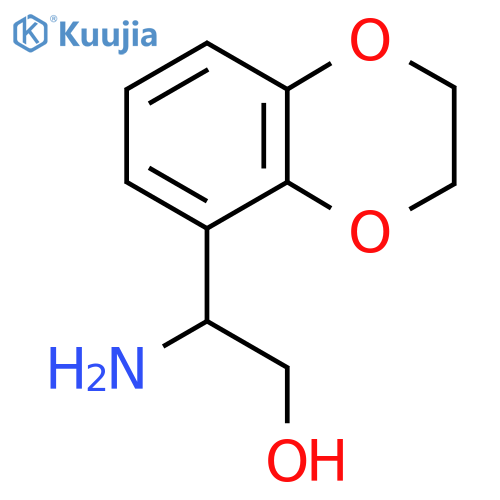 2-amino-2-(2,3-dihydro-1,4-benzodioxin-5-yl)ethan-1-ol structure