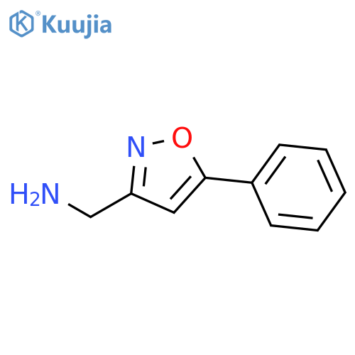 (5-Phenylisoxazol-3-yl)methanamine structure