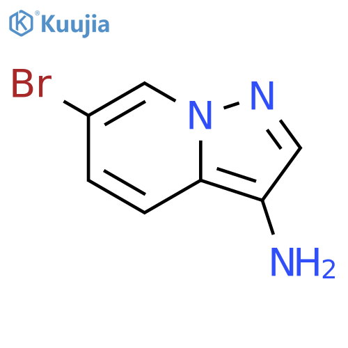 6-bromopyrazolo[1,5-a]pyridin-3-amine structure