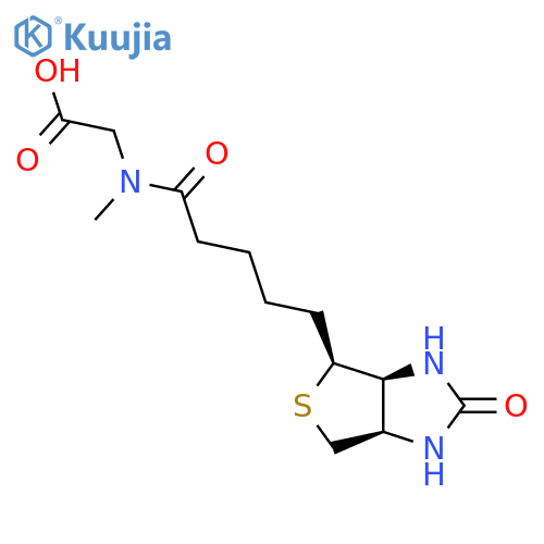 (+)-Biotin-sarcosine structure