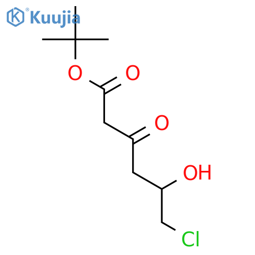tert-Butyl 6-Chloro-5(S)-hydroxy-3-oxohexanoate structure