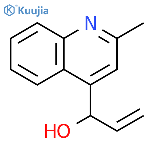 1-(2-methylquinolin-4-yl)prop-2-en-1-ol structure