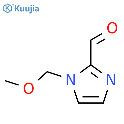1H-Imidazole-2-carboxaldehyde,1-(methoxymethyl)- structure