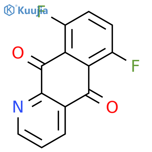 6,9-Difluorobenzo[g]quinoline-5,10-dione structure