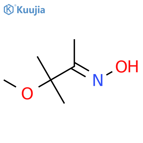 3-Methoxy-3-methyl-2-butanone oxime structure