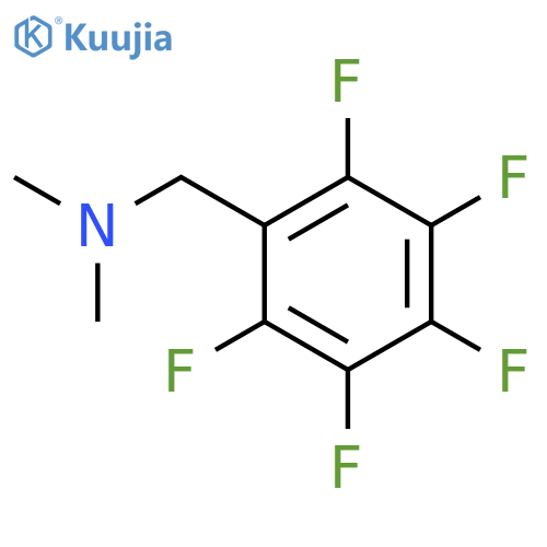 Benzenemethanamine, 2,3,4,5,6-pentafluoro-N,N-dimethyl- structure