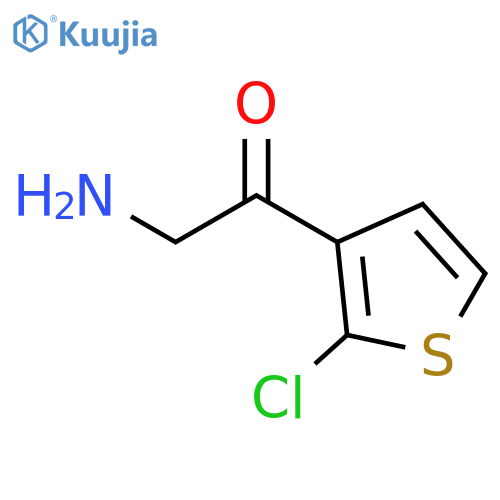 Ethanone, 2-amino-1-(2-chloro-3-thienyl)- structure