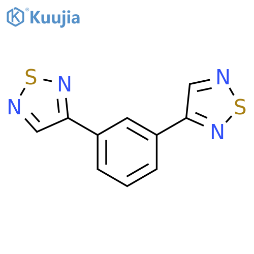 1,2,5-Thiadiazole, 3,3'-(1,3-phenylene)bis- structure