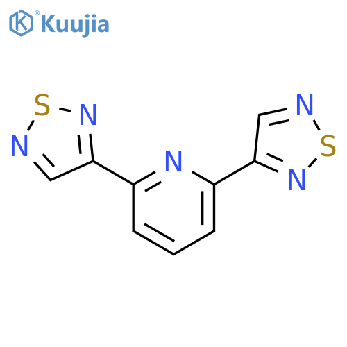 Pyridine, 2,6-bis((1,2,5-thiadiazol-3-yl))- structure