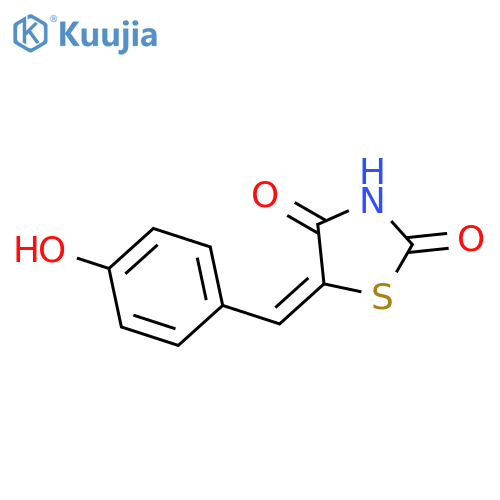 5-(4-Hydroxyphenyl)methylidene-1,3-thiazolidine-2,4-dione structure