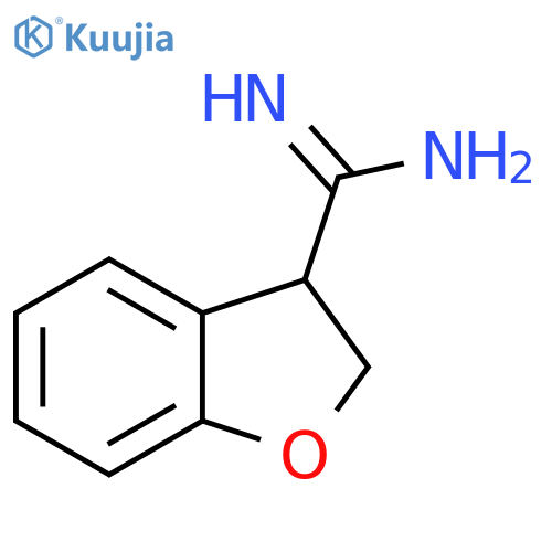 2,3-dihydro-1-benzofuran-3-carboximidamide structure