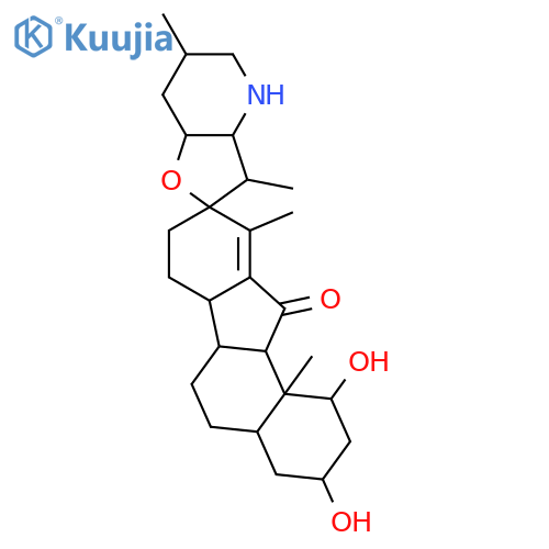 Jervine; 1α-Hydroxy, 5α,6-dihydro structure