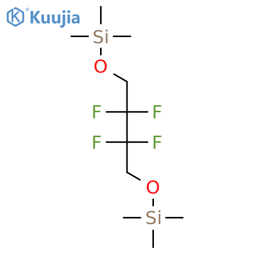 3,8-Dioxa-2,9-disiladecane, 5,5,6,6-tetrafluoro-2,2,9,9-tetramethyl- structure