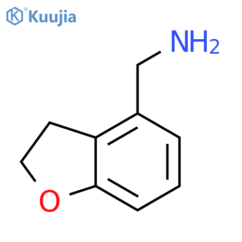 (2,3-dihydro-1-benzofuran-4-yl)methanamine structure