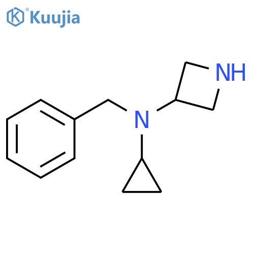 N-benzyl-N-cyclopropylazetidin-3-amine structure