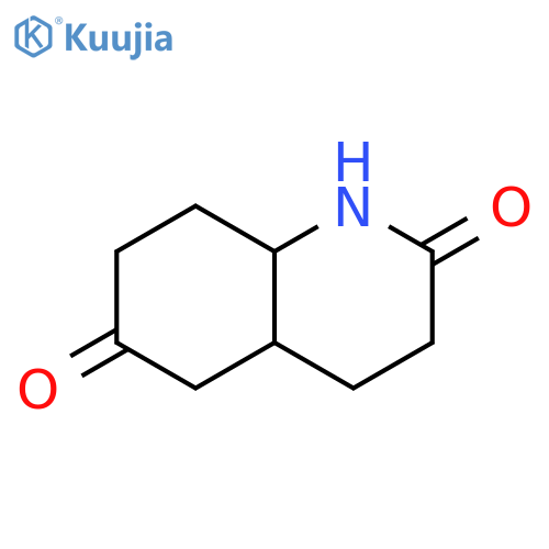 cis-octahydro-2,6-Quinolinedione structure