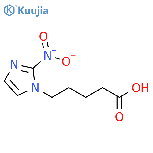 2-nitro-1H-Imidazole-1-pentanoic acid structure