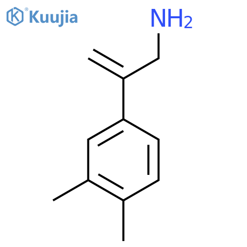 2-(3,4-dimethylphenyl)prop-2-en-1-amine structure