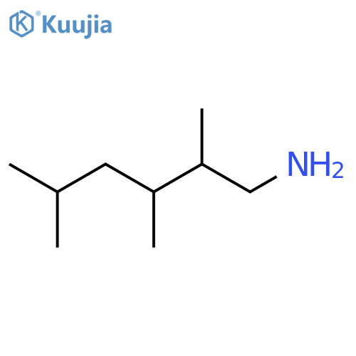 2,3,5-Trimethylhexan-1-amine structure
