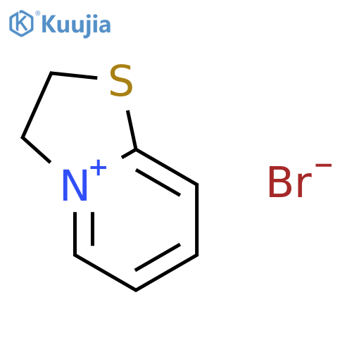 Thiazolo[3,2-a]pyridinium,2,3-dihydro-, bromide (1:1) structure