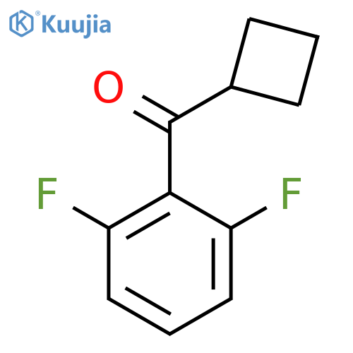Cyclobutyl(2,6-difluorophenyl)methanone structure