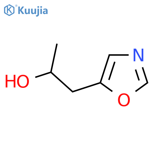 1-(1,3-oxazol-5-yl)propan-2-ol structure