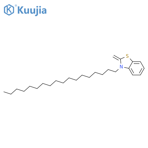 Benzothiazole,2,3-dihydro-2-methylene-3-octadecyl- structure