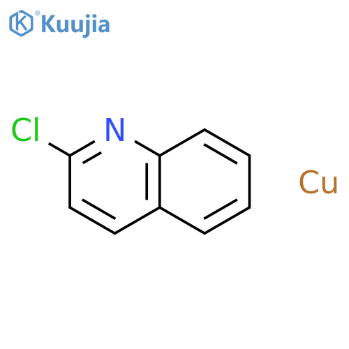 2-Chloroquinoline--copper (1/1) structure