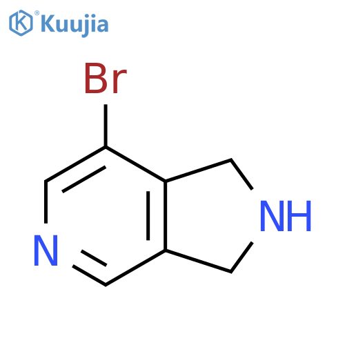 7-bromo-2,3-dihydro-1H-pyrrolo[3,4-c]pyridine structure