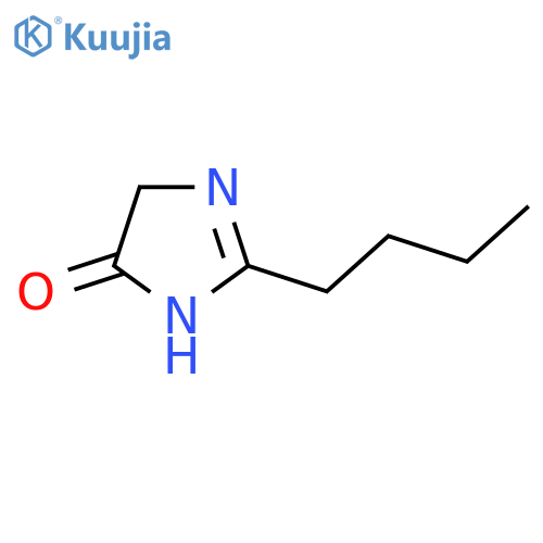2-Butyl-3,5-dihydro-4H-imidazol-4-one structure