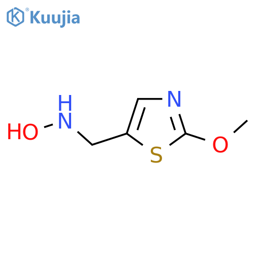 N-(2-methoxy-1,3-thiazol-5-yl)methylhydroxylamine structure