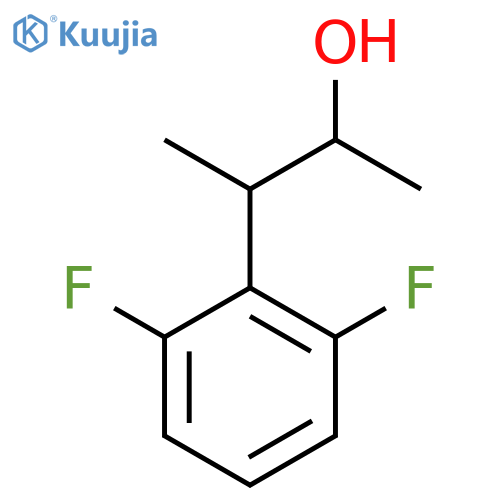 3-(2,6-Difluorophenyl)butan-2-ol structure