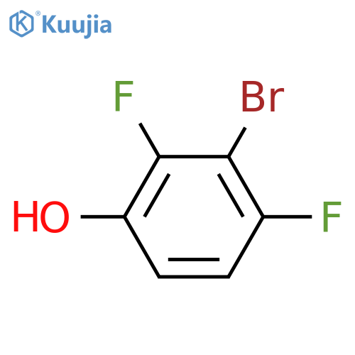 3-Bromo-2,4-difluorophenol structure