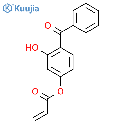 2-hydroxy-4-acryloyloxybenzophenone structure