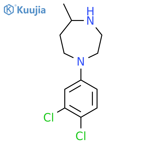 1-(3,4-Dichlorophenyl)-5-methyl-1,4-diazepane structure