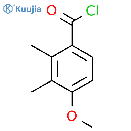2,3-Dimethyl-4-methoxybenzoyl chloride structure