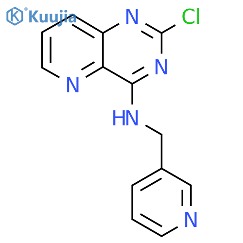 2-Chloro-N-(pyridin-3-ylmethyl)pyrido[3,2-d]pyrimidin-4-amine structure