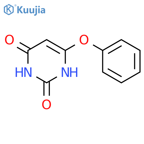 2,4(1H,3H)-Pyrimidinedione,6-phenoxy- structure