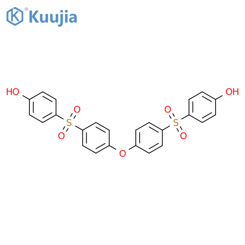 Phenol, 4,4'-[oxybis(4,1-phenylenesulfonyl)]bis- (9CI) structure