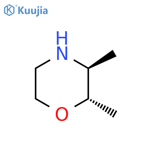 Morpholine, 2,3-dimethyl-, (2S,3S)- structure