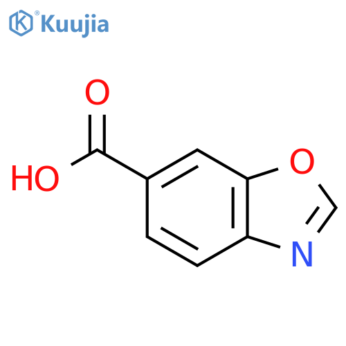 1,3-Benzoxazole-6-carboxylic acid structure