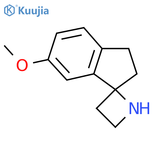6'-methoxy-2',3'-dihydrospiroazetidine-2,1'-indene structure
