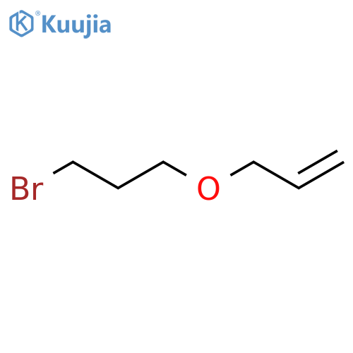 3-(3-bromopropoxy)prop-1-ene structure