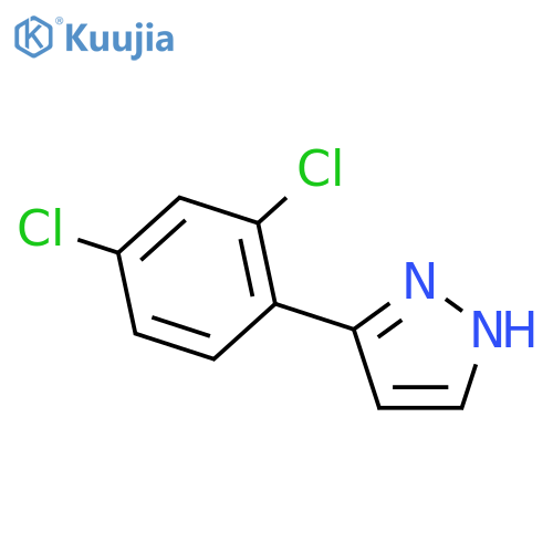 3-(2,4-Dichlorphenyl)-1H-pyrazole structure