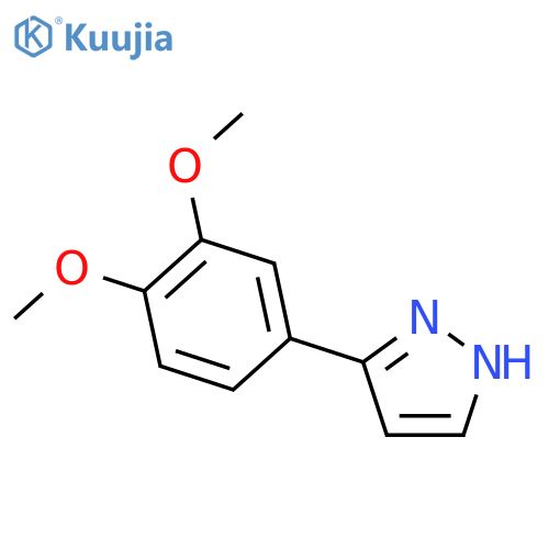 3-(3,4-Dimethoxyphenyl)-1H-pyrazole structure