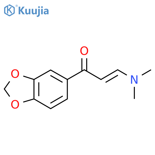 1-(1,3-Benzodioxol-5-yl)-3-(dimethylamino)-2-propen-1-one structure
